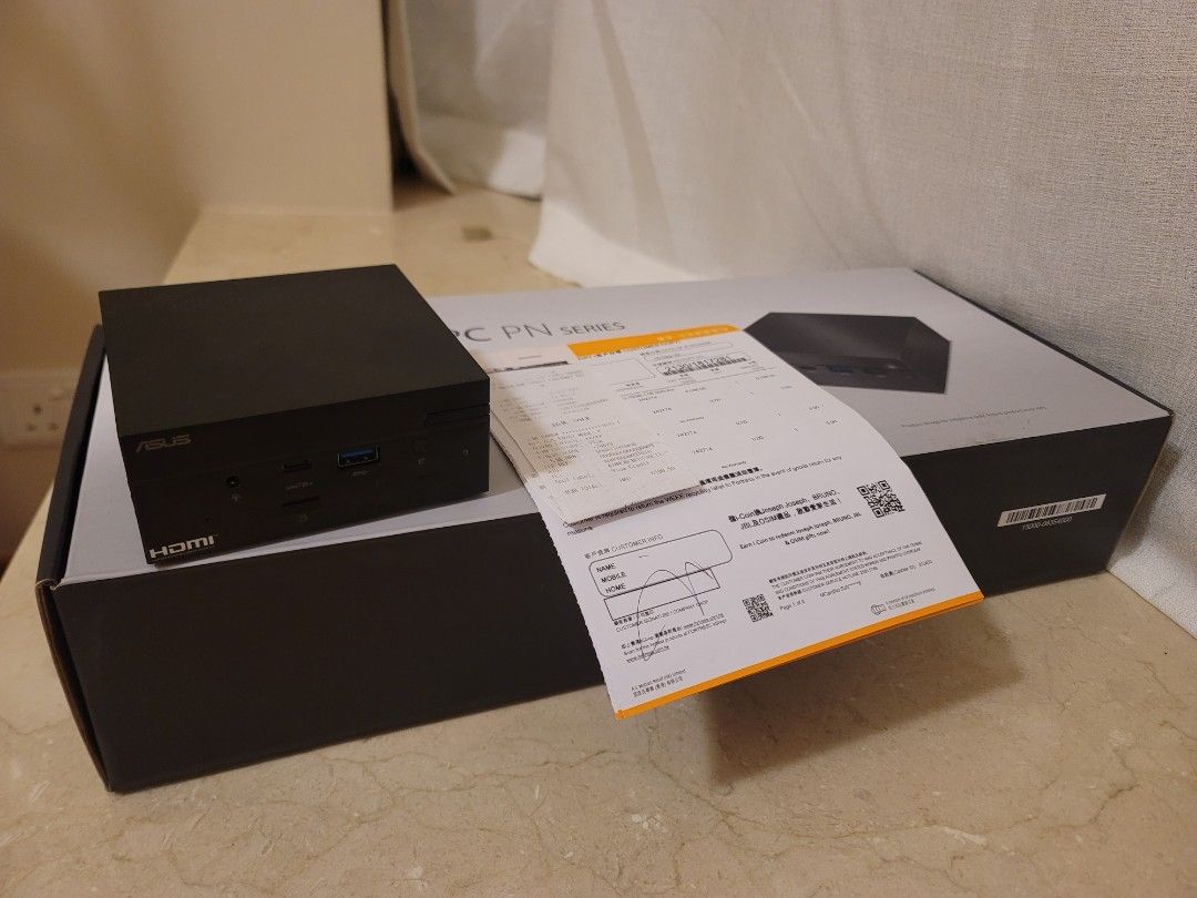 ASUS Mini PC PN51E1 5700U, 電腦＆科技, 桌上電腦 Carousell