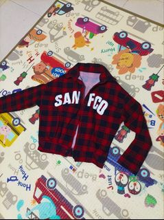 Atasan flanel