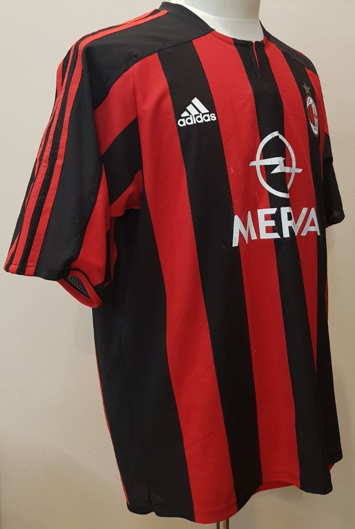 Authentic AC Milan 2003 Home Player Issue Jersey. Men s Fashion Activewear on Carousell