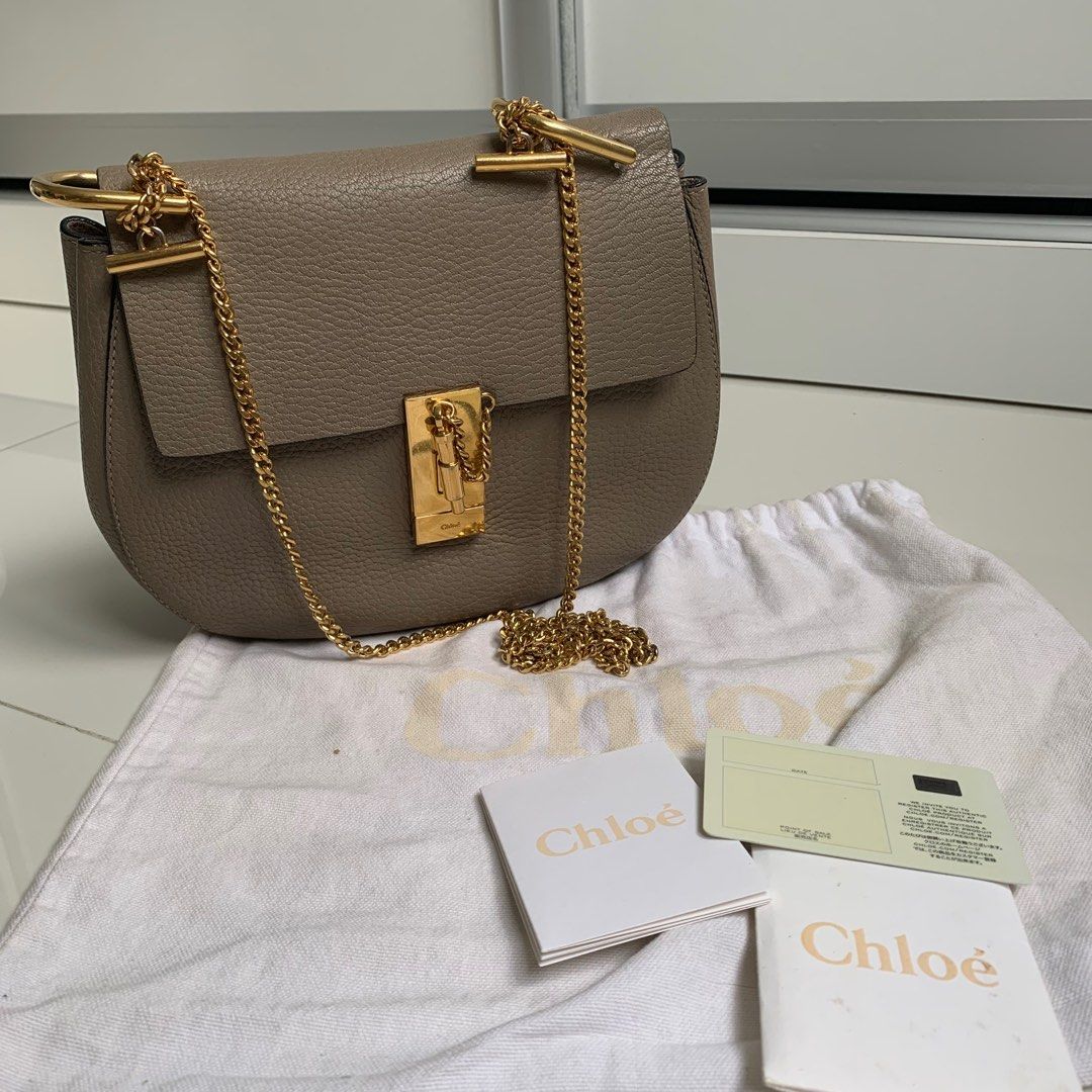 Chloe drew cheap mini motty grey