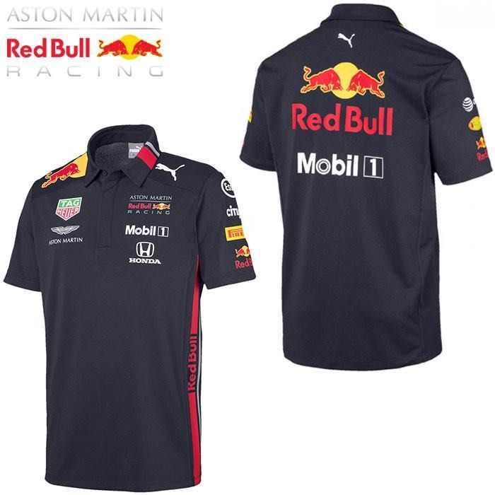 Authentic F1 Red Bull Racing 2019 Polo T shirt, Men's Fashion, Tops & Sets, Tshirts & Polo Shirts on
