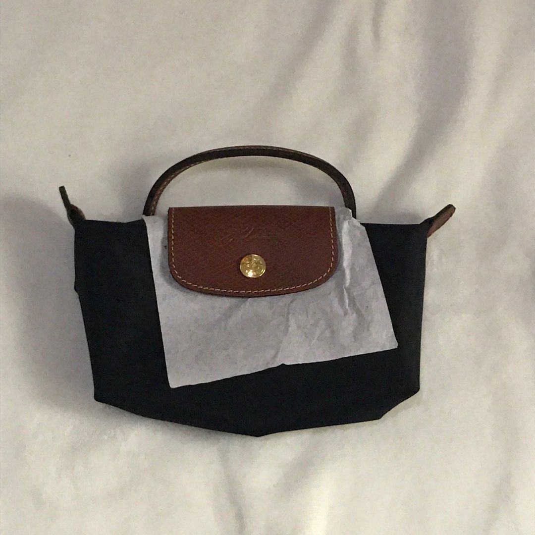 AUTHENTIC LONGCHAMP COSMETIC POUCH WITH HANDLE, Luxury, Bags & Wallets