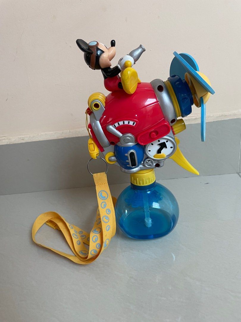 Authentic Mickey Mouse cooling mist fan, Hobbies & Toys, Toys & Games