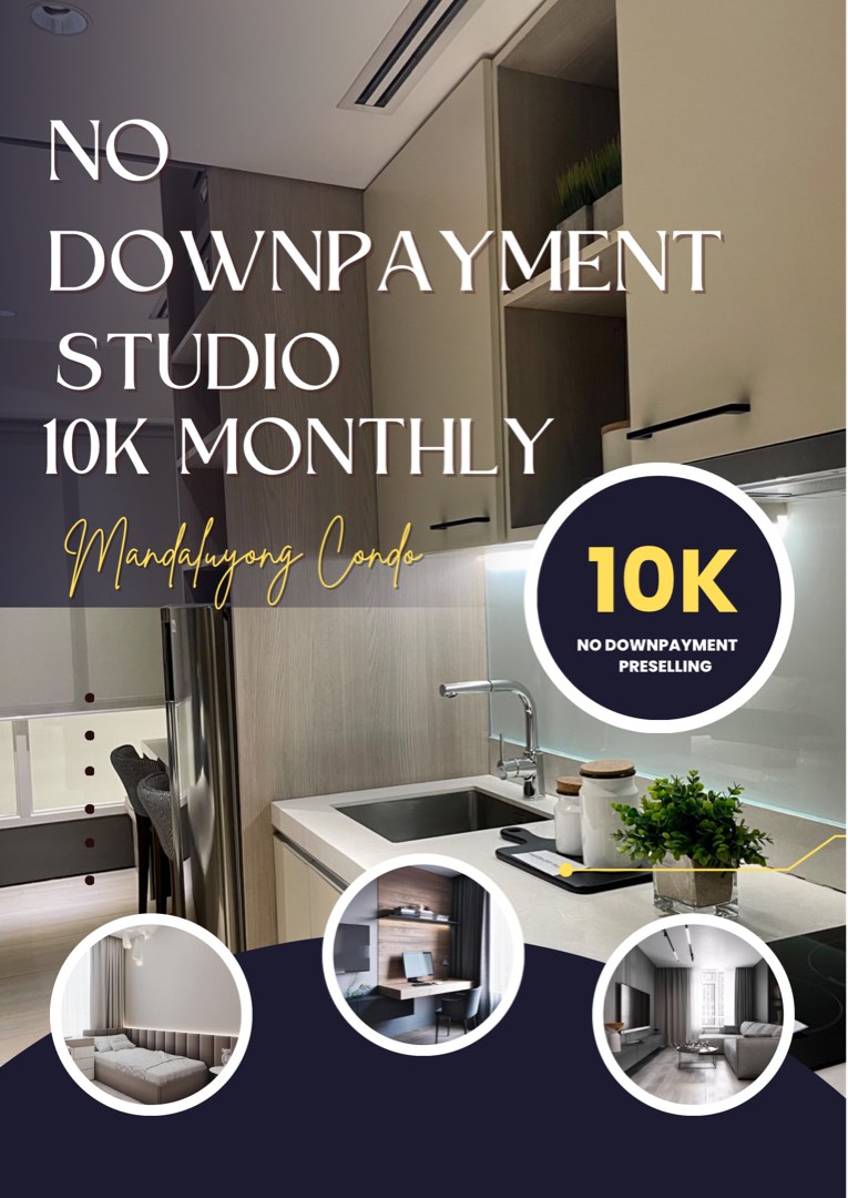 AVAILBLE! Studio 10k Mo. Rent to Own Sta Mesa Condo in Covent Garden nr