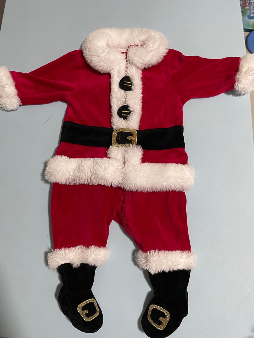 Baby Santa costume, Babies & Kids, Babies & Kids Fashion on Carousell