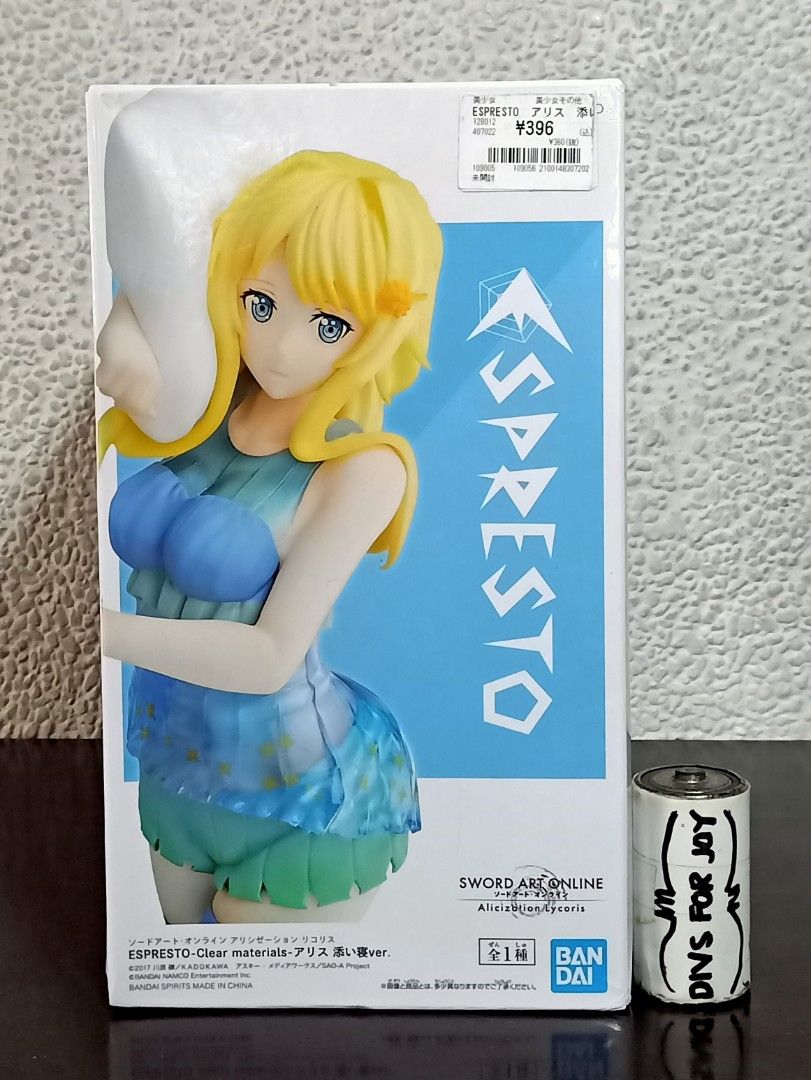 Banpresto Sword Art Online Alicization Lycoris EsprestoClear materials