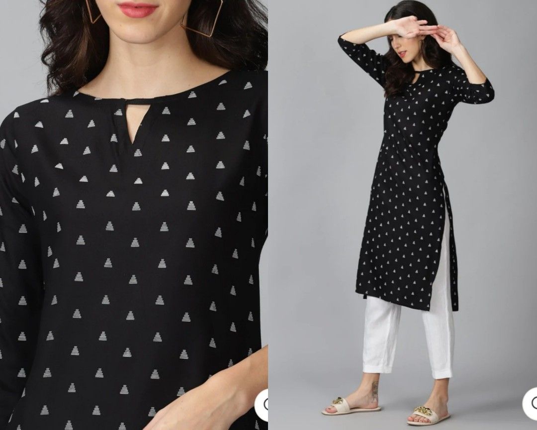 Triangle kurti on sale