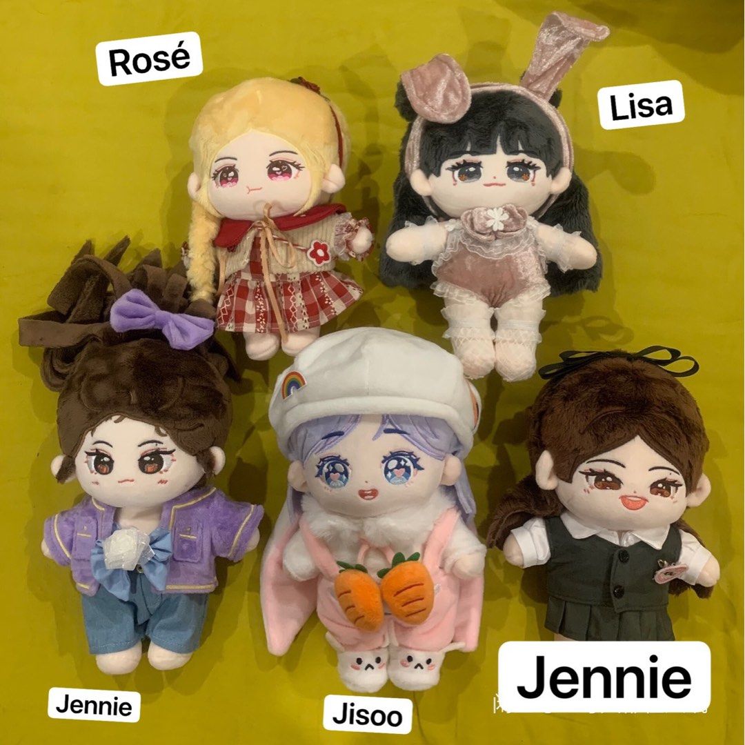 Blackpink Doll 20cm Clothes Jisoo Jennie Rosé Lisa Hobbies And Toys Memorabilia And Collectibles