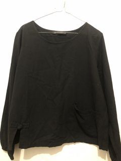 blouse zanzea black