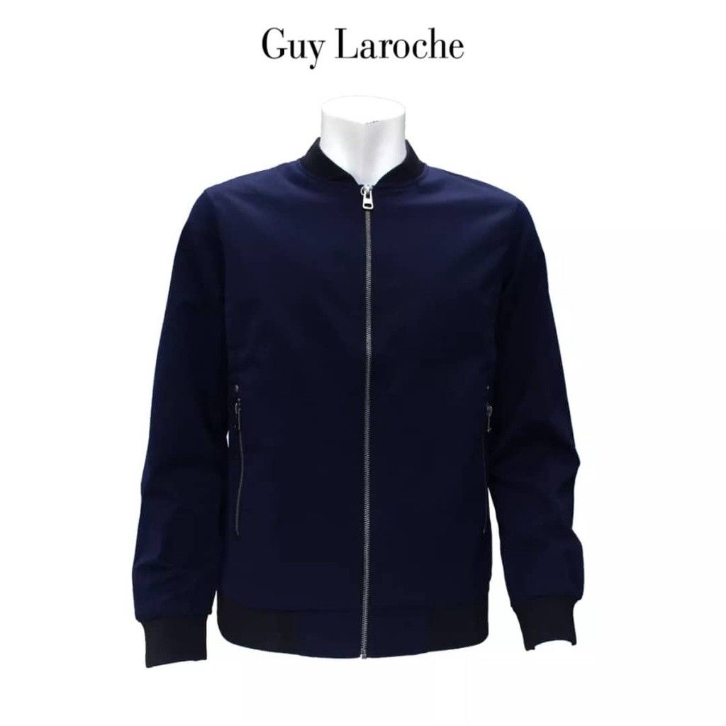 price negotiable Guy laroche blue bomber jacket