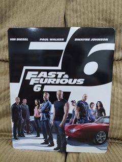 Bluray Fast and the Furious 6 Steelbook