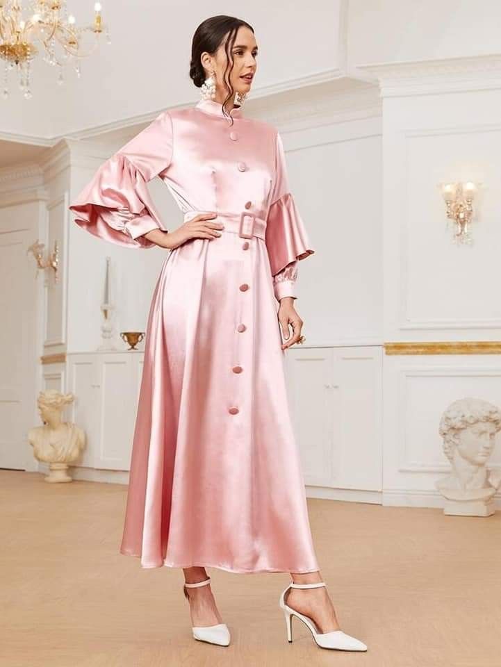 Conservative discount long gown