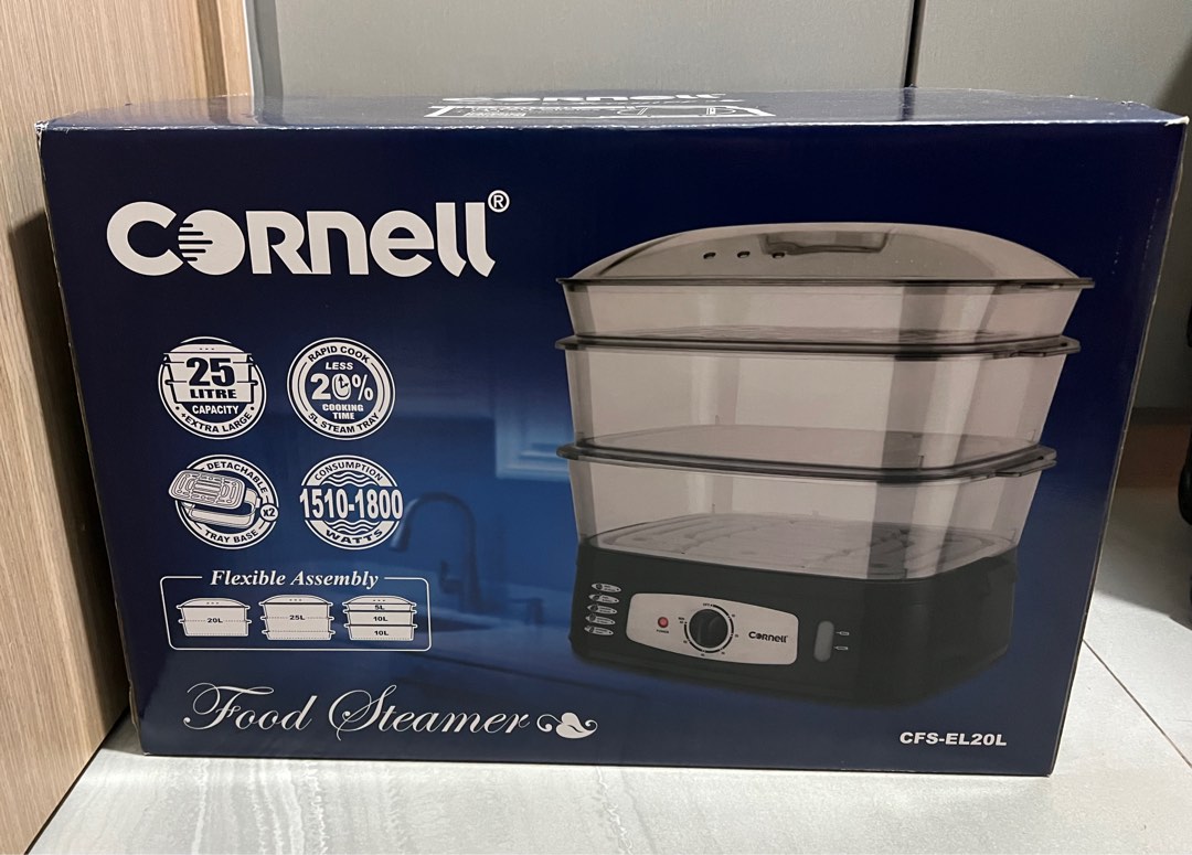BNIB Cornell Food Steamer, TV & Home Appliances, Kitchen Appliances
