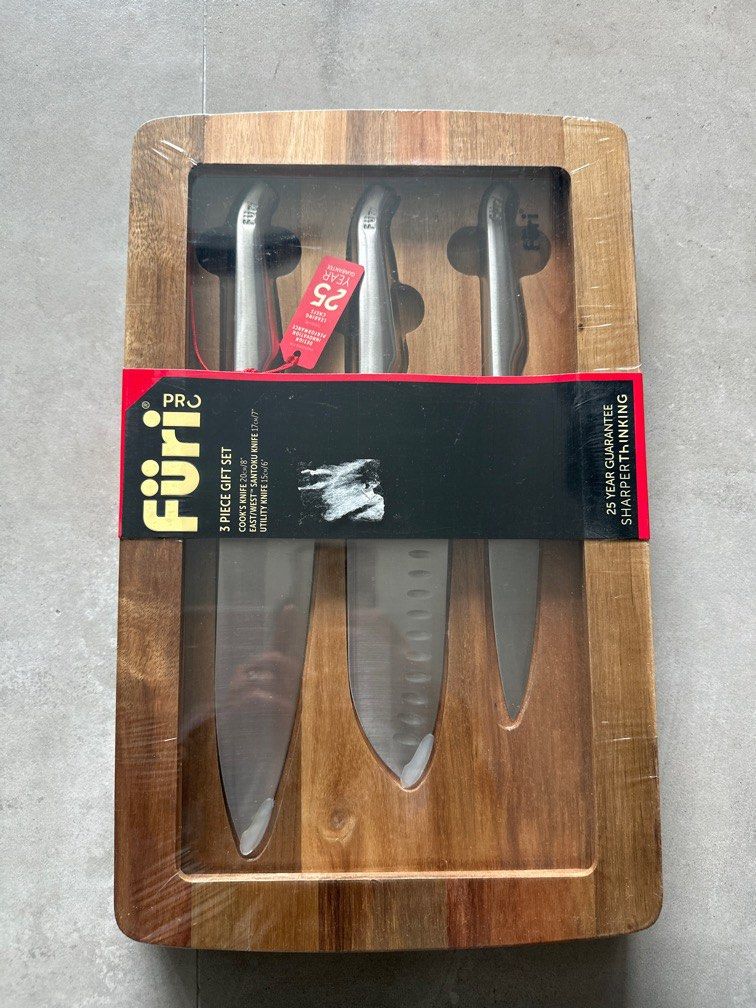 BNIB Furi Knife Set, Furniture & Home Living, Kitchenware & Tableware