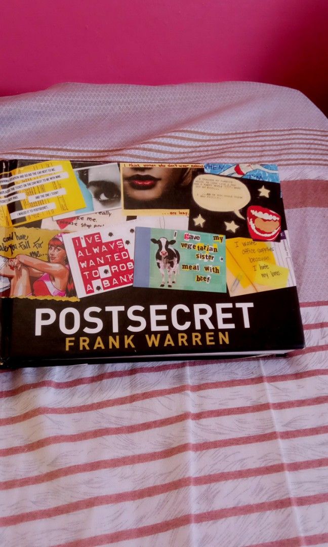 Book PostSecret by Frank Warren, Hobbies & Toys, Books & Magazines, Textbooks on Carousell