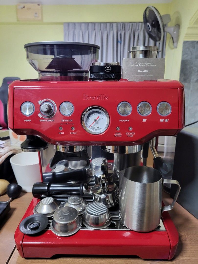 Breville barista express (red edition), TV & Home Appliances, Kitchen