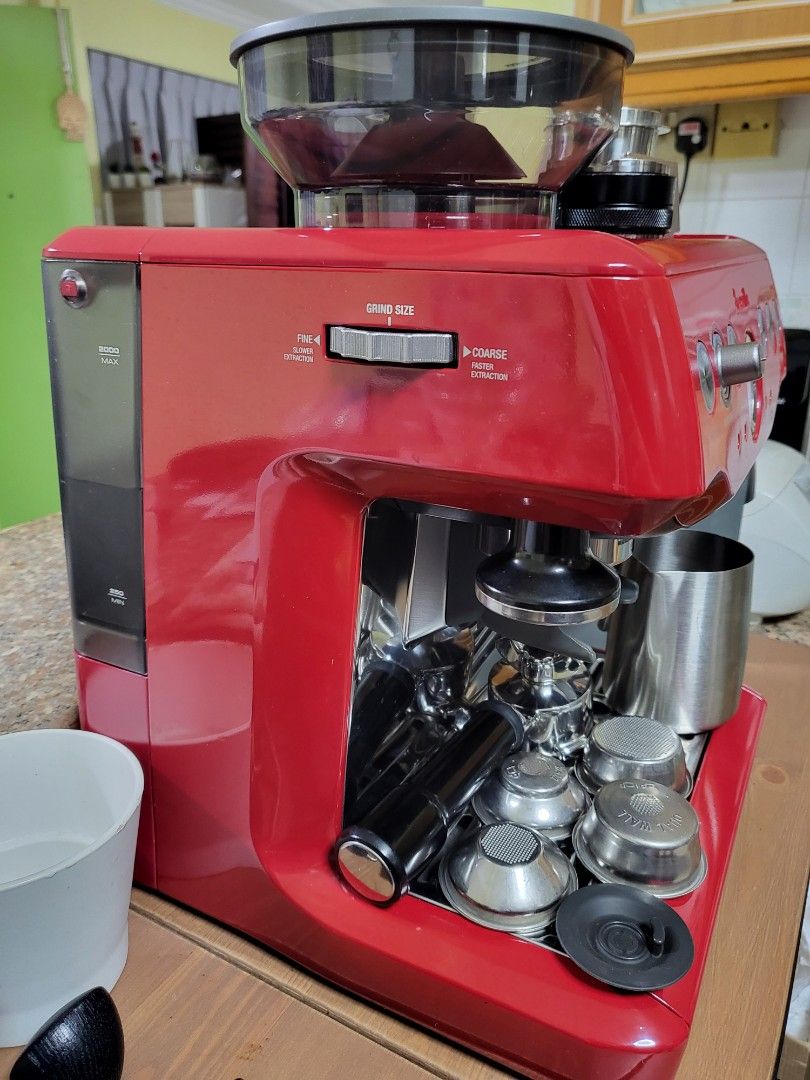 Breville barista express (red edition), TV & Home Appliances, Kitchen