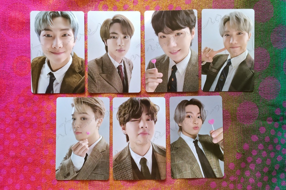 BTS DDay Calendar 2021 — D6 & D9 Photocard Set, Hobbies & Toys
