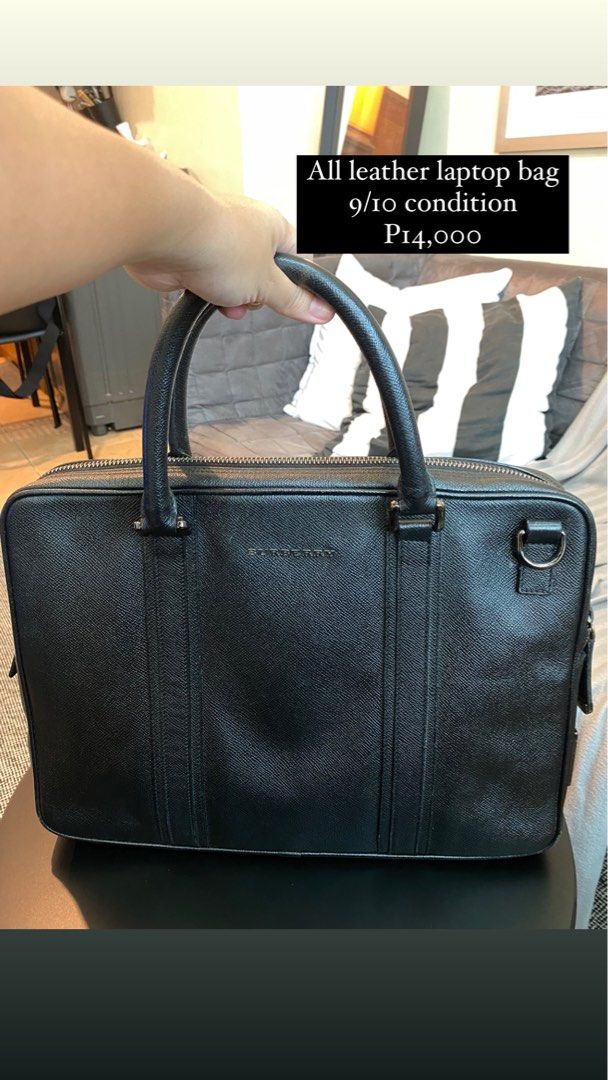 BURBERRY Laptop bag, Luxury, Bags & Wallets on Carousell