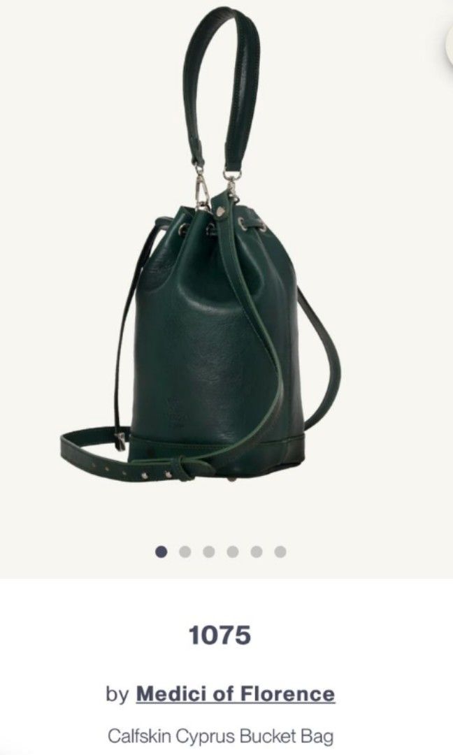 Calfskin Cyprus Bucket Bag, Women's Fashion, Bags & Wallets, Tote Bags