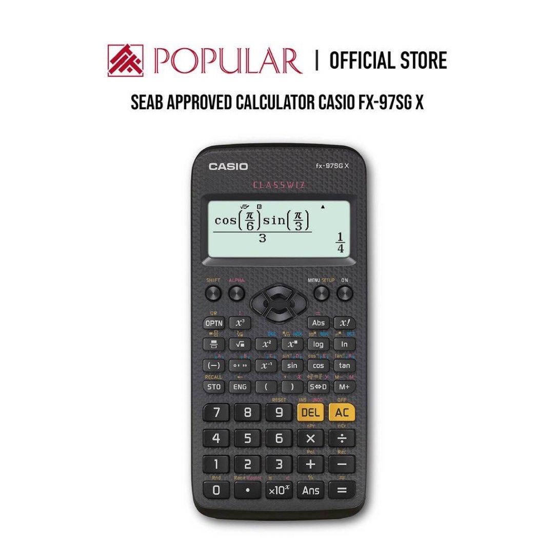 Casio Calculator FX97SG (BRAND NEW), Hobbies & Toys, Stationery