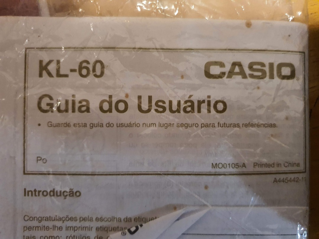 Casio KL-60 EZ-labels for sale., Computers & Tech, Printers ...