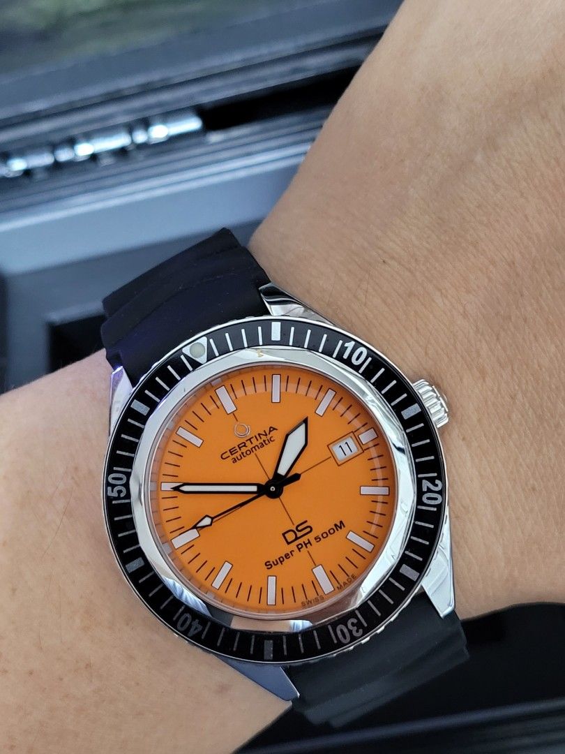 Certina orange new arrivals