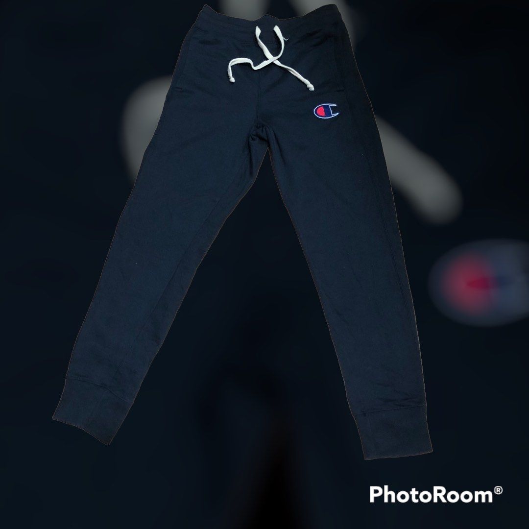 Champion joggers big logo on sale