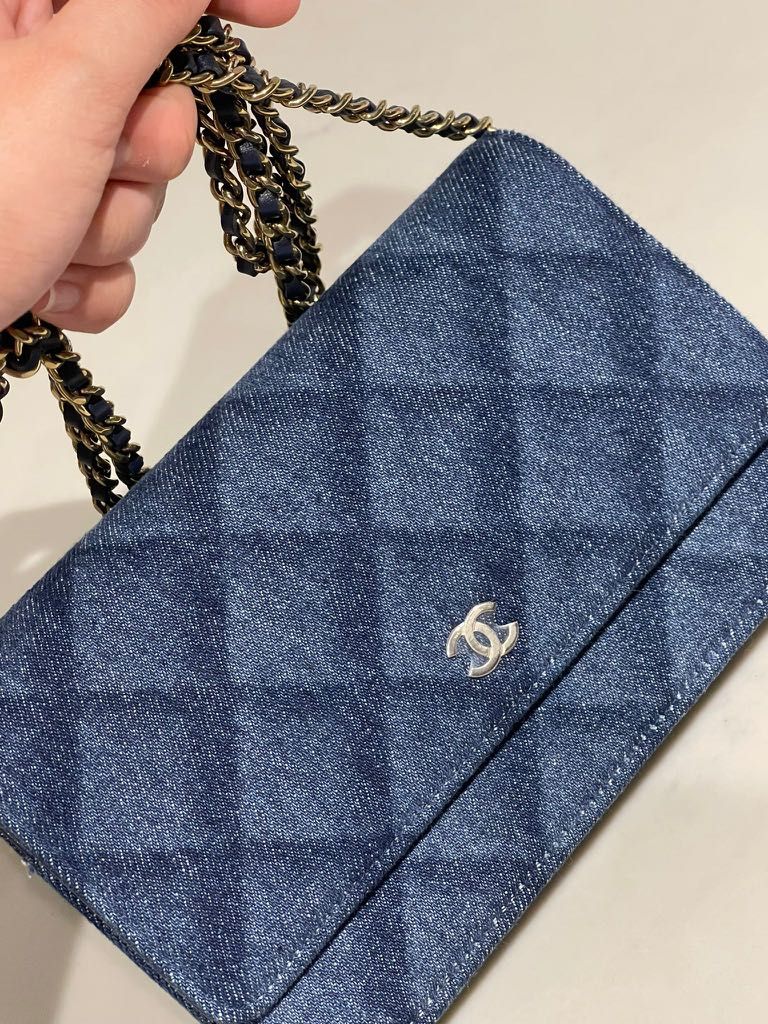 Chanel best sale denim woc