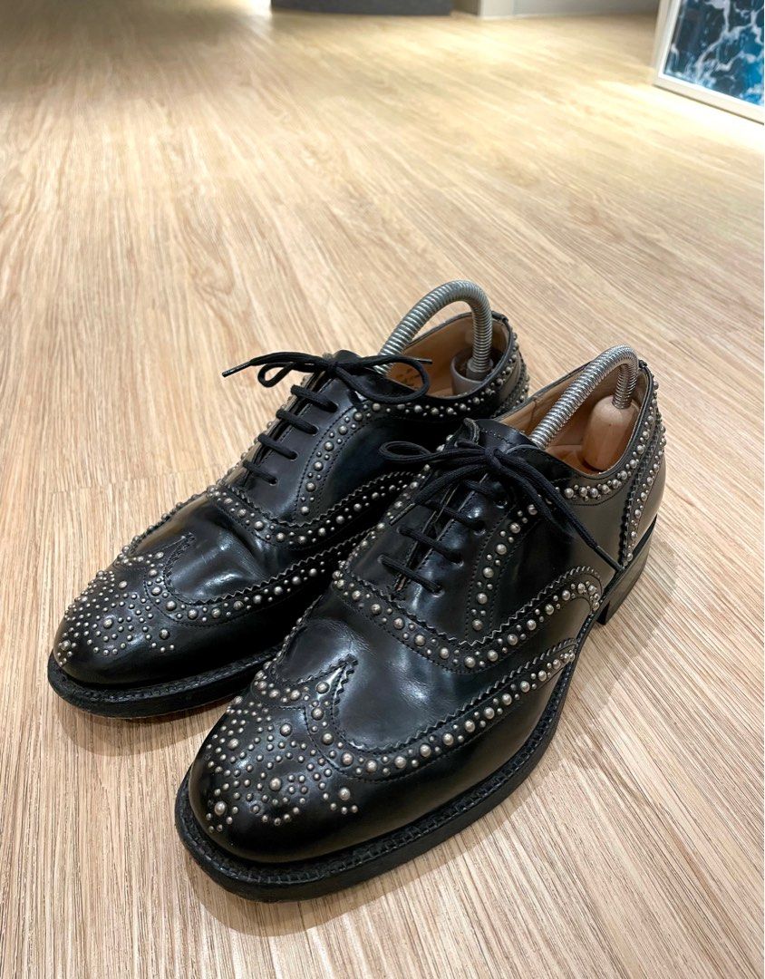 Church's studded hot sale brogues