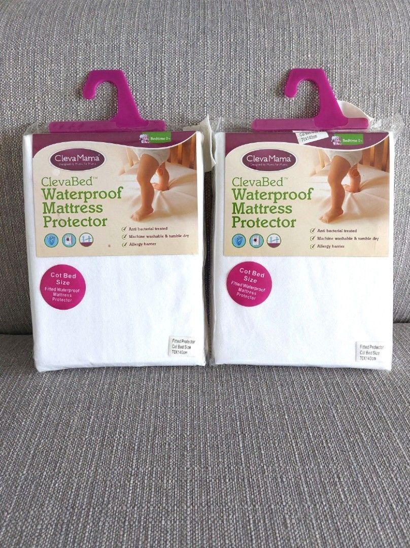 Clevamama Waterproof Mattress Protector, Babies & Kids, Baby Nursery
