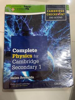 Complete physics for Cambridge secondary 1