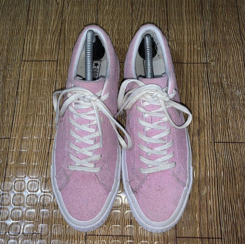 Converse One Star OX Pink suede Women s Fashion Footwear