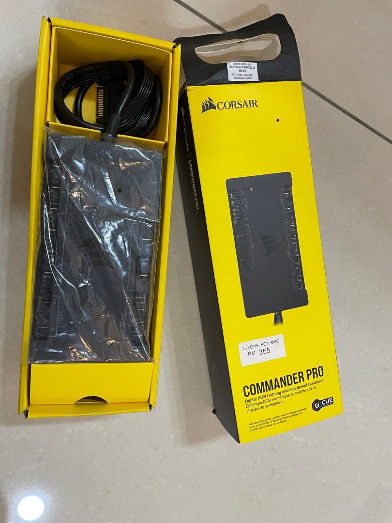 CORSAIR iCUE Commander PRO Smart RGB Lighting & Fan Speed Controller, Computers & Tech, Parts Accessories, Computer Parts on Carousell
