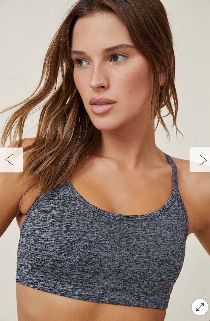 Cotton On Yoga Crop Bra, Women's Fashion, Activewear on Carousell