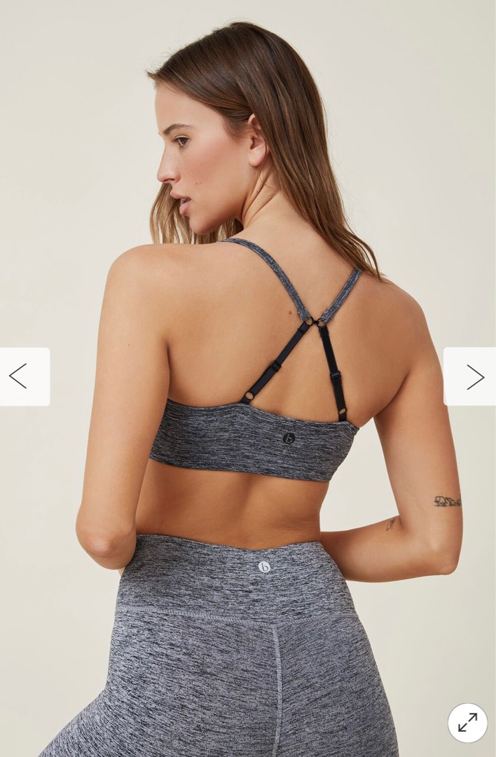 Cotton On Yoga Crop Bra, Women's Fashion, Activewear on Carousell