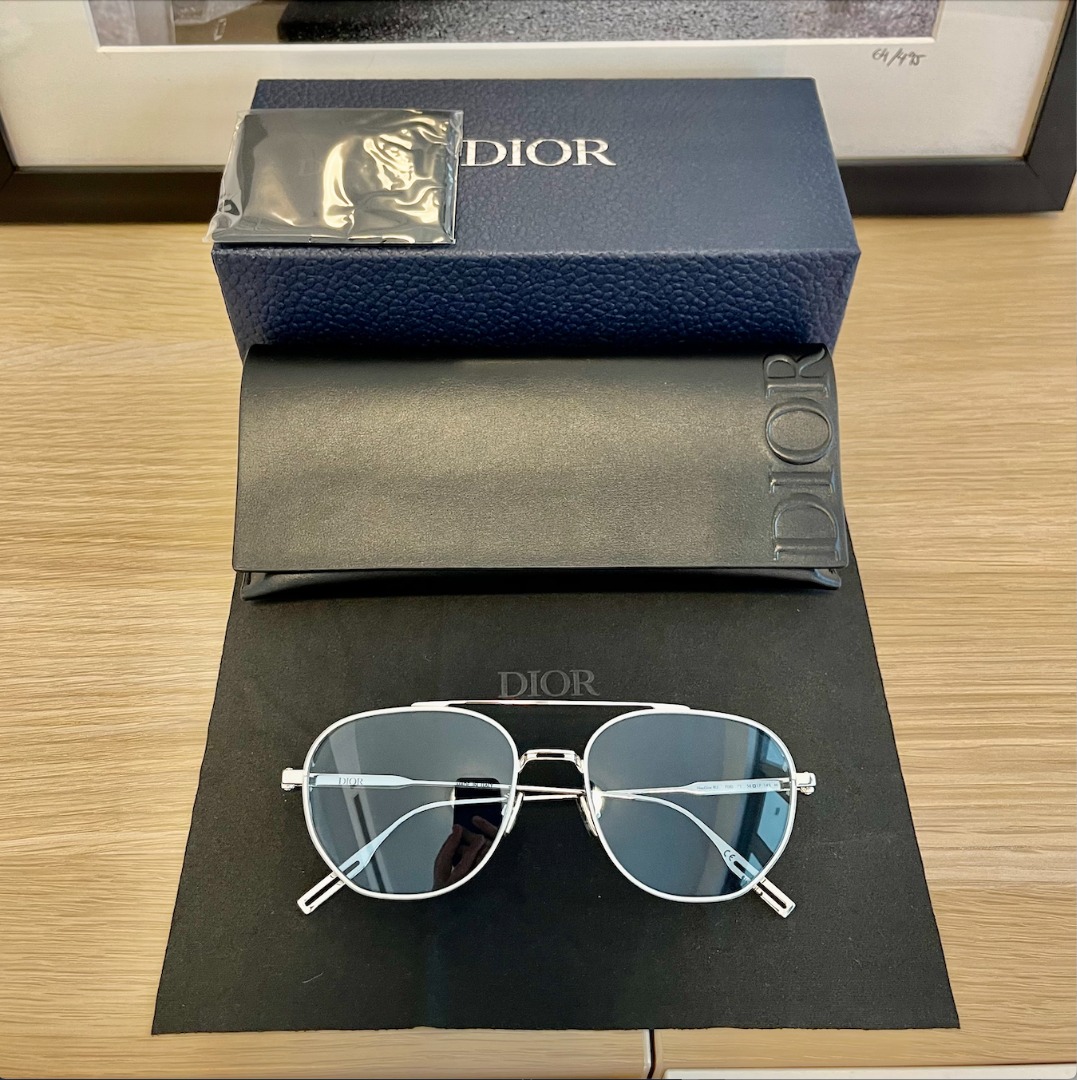 Dior sunglasses aviator hot sale style
