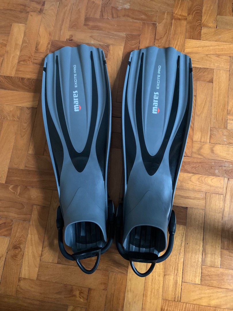 Diving Fins - Mares Excite Pro (XL), Sports Equipment, Sports & Games ...
