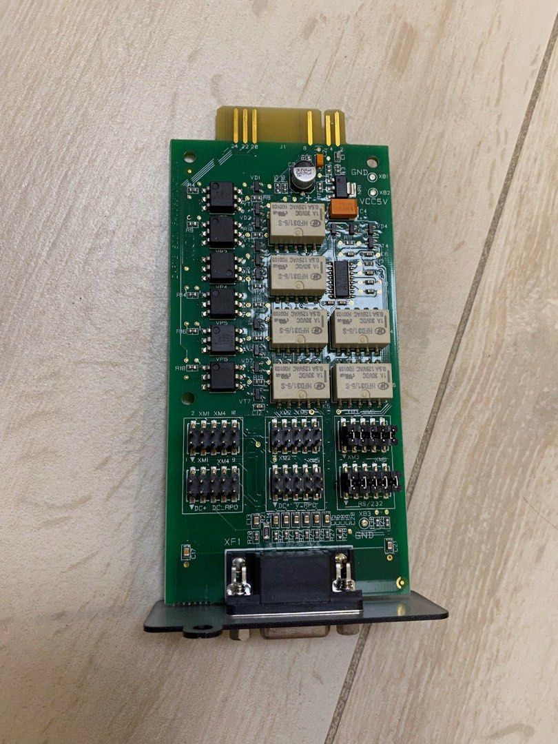 EATON UPS Card RelayMS RS232 Relay Contacts management control card