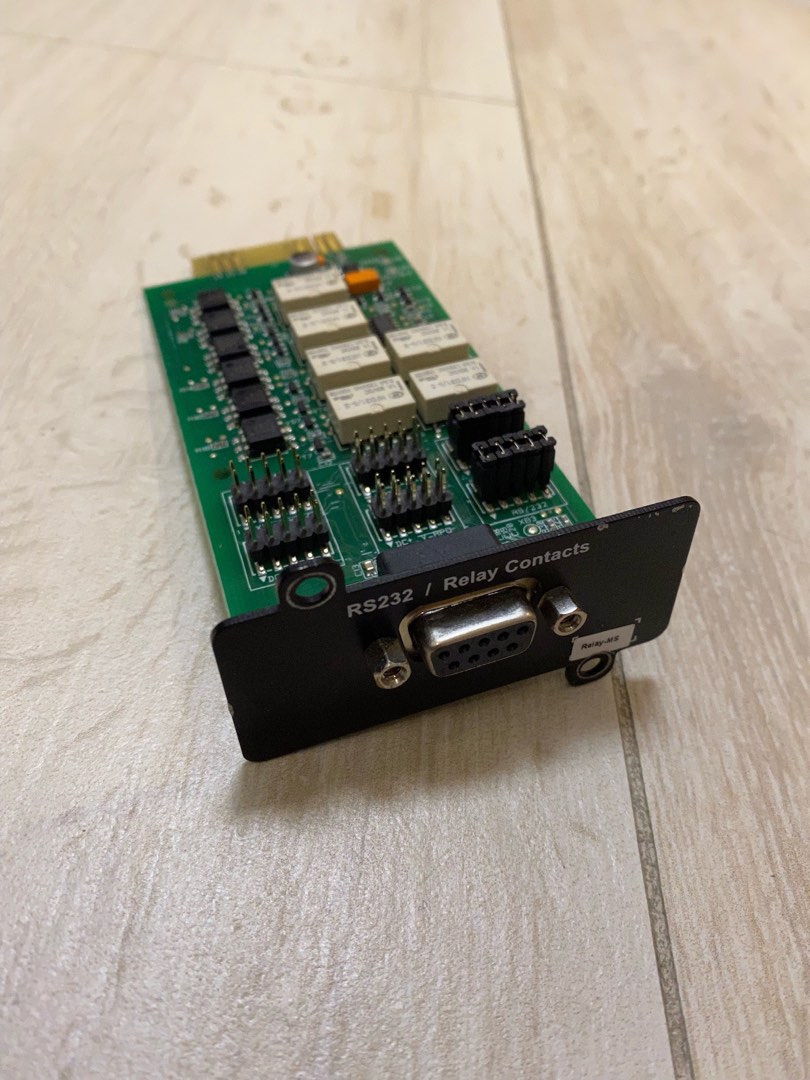 EATON UPS Card RelayMS RS232 Relay Contacts management control card