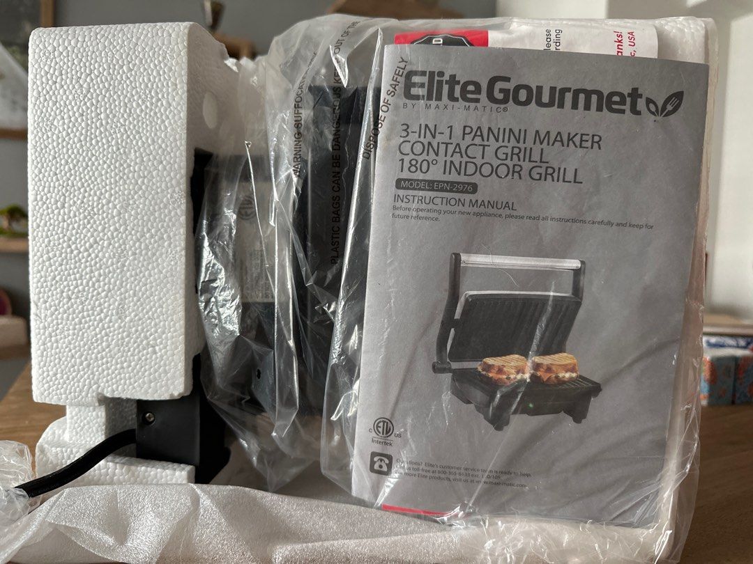 Elite Gourmet Grill, TV & Home Appliances, Kitchen Appliances, BBQ