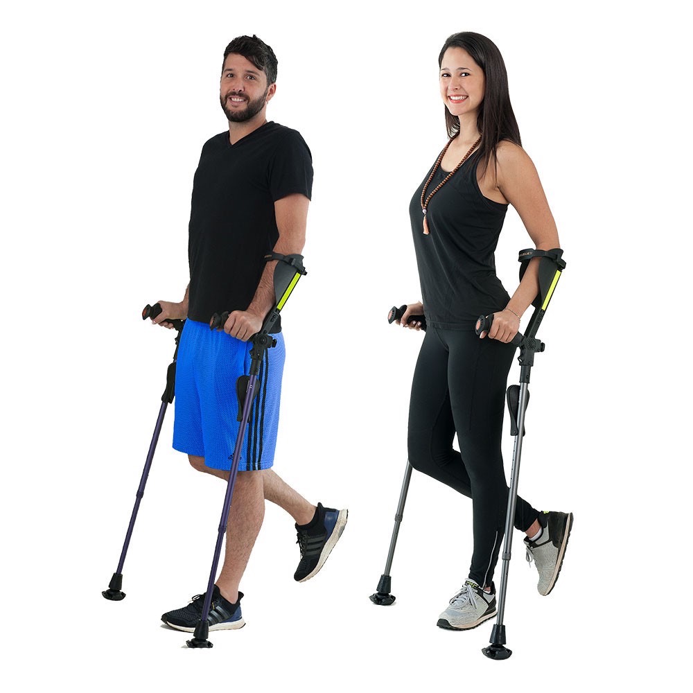 Ergonomic Forearm Crutch (Left & Right), Health & Nutrition, Assistive