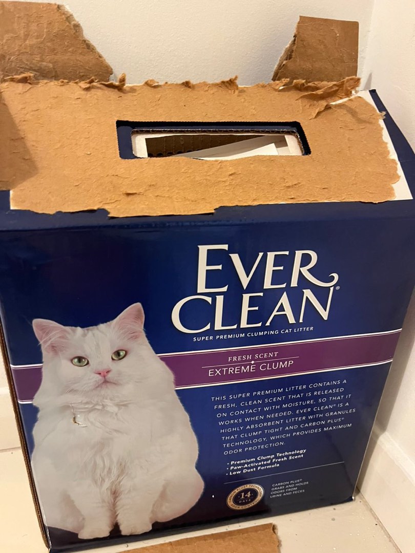 everclean cat litter (extra clump), Pet Supplies, Homes & Other Pet