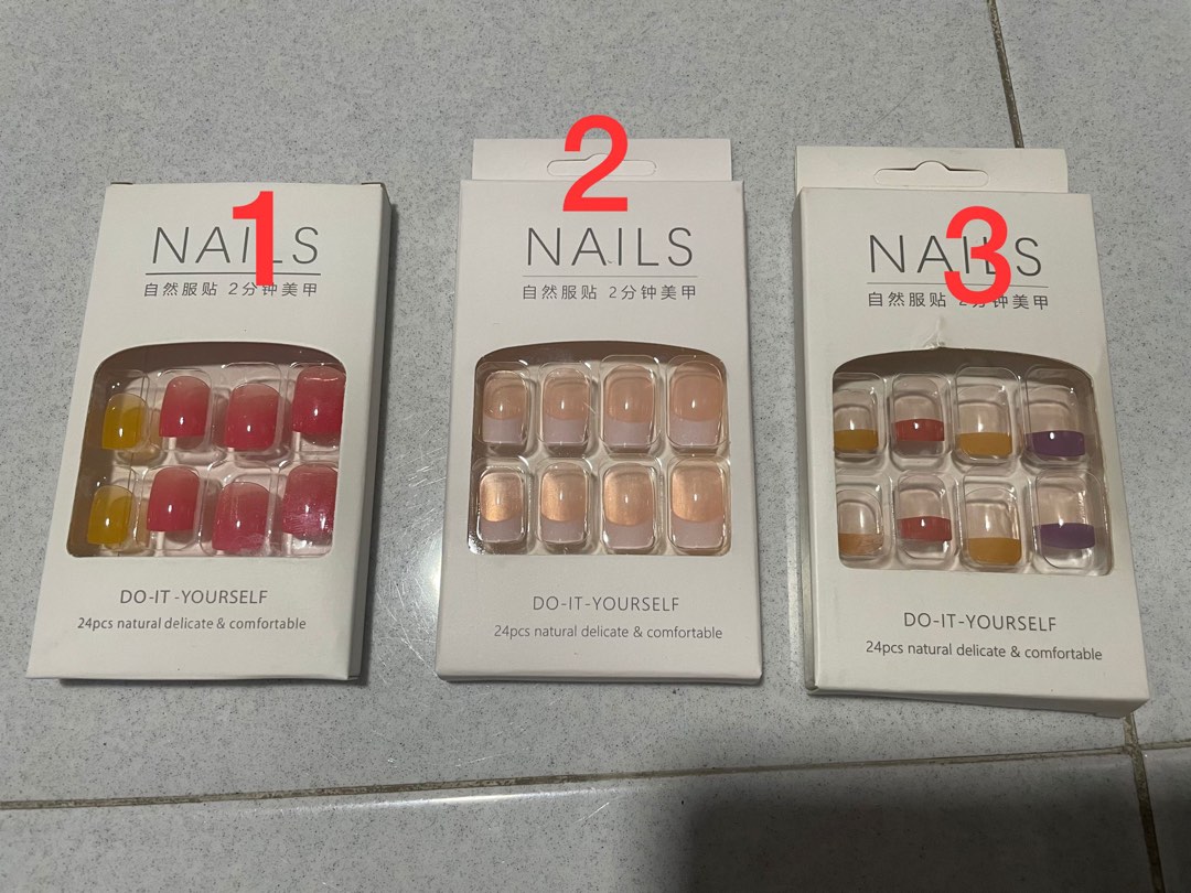 Fake Nails, Beauty & Personal Care, Hands & Nails on Carousell