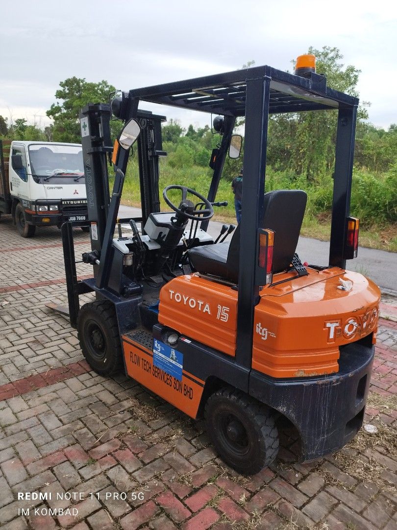 Forklift Toyota 1.5 Ton (Petrol), Auto Accessories on Carousell