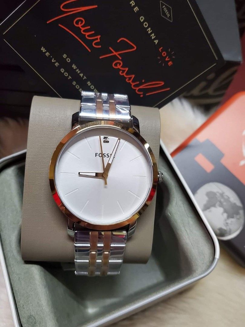 Fossil lux store luther watch