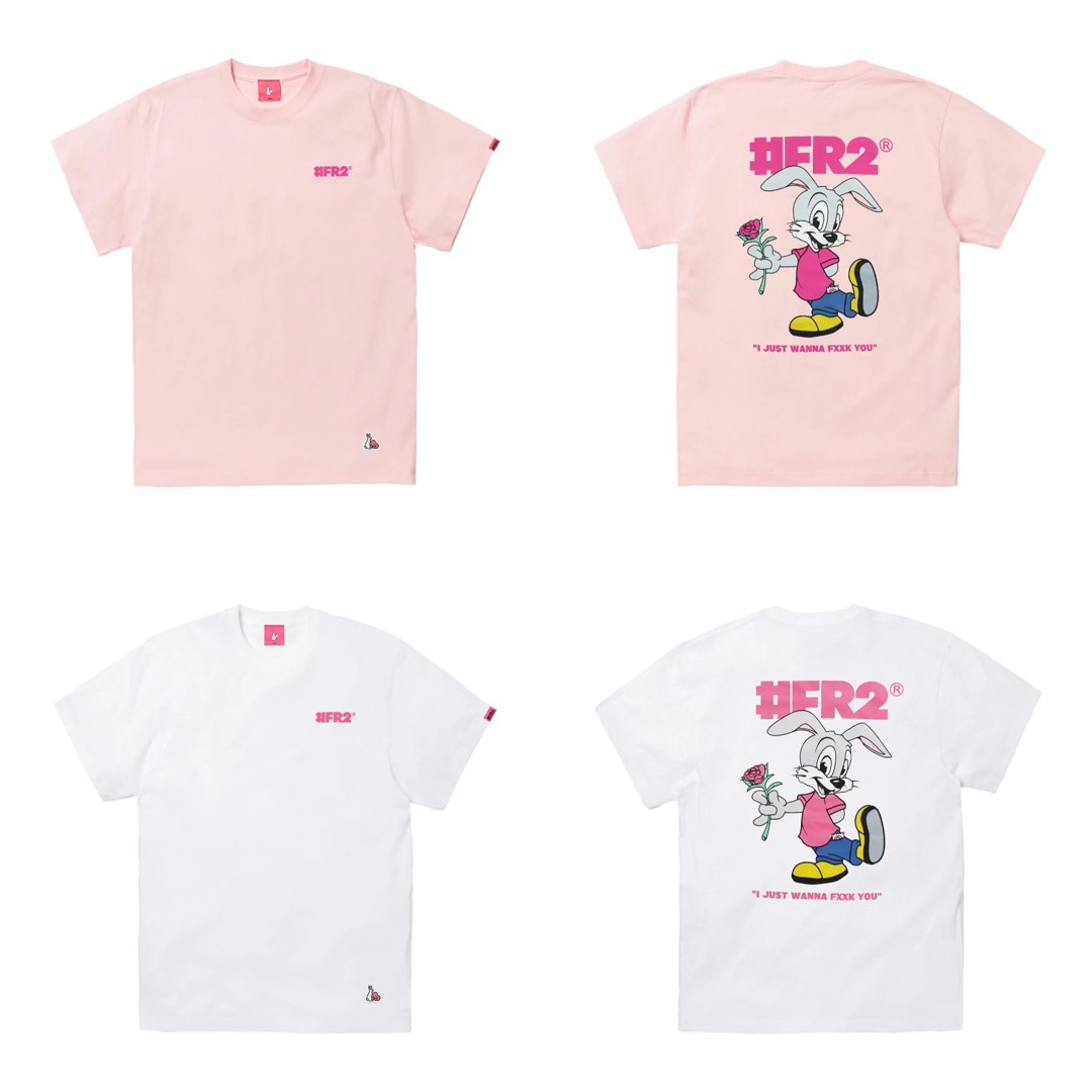 FR2 ROSE RABBIT TEE, Men's Fashion, Tops & Sets, Tshirts & Polo Shirts ...
