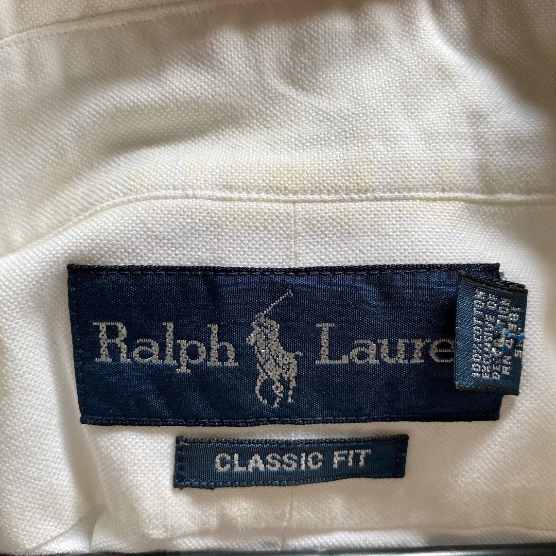 FREEONGKIR JABODETABEK] Vintage Ralph lauren 90s white ...