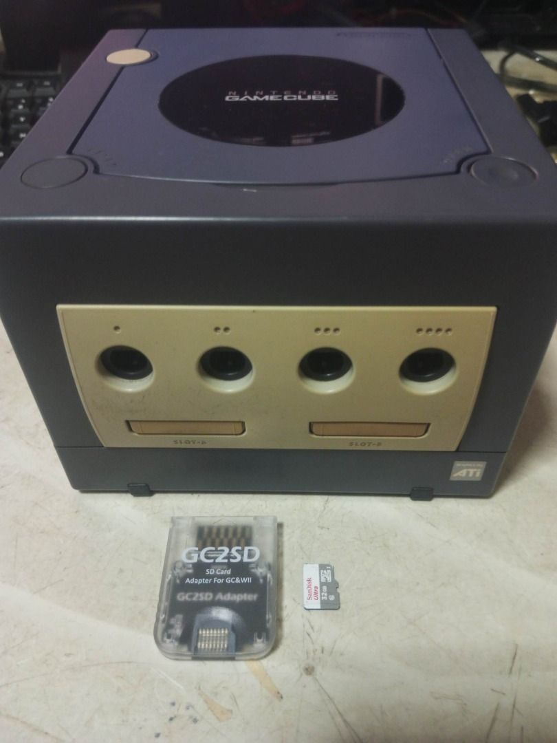 Gamecube Unit only Picoboot Swiss with 32gb Memory car, Video Gaming