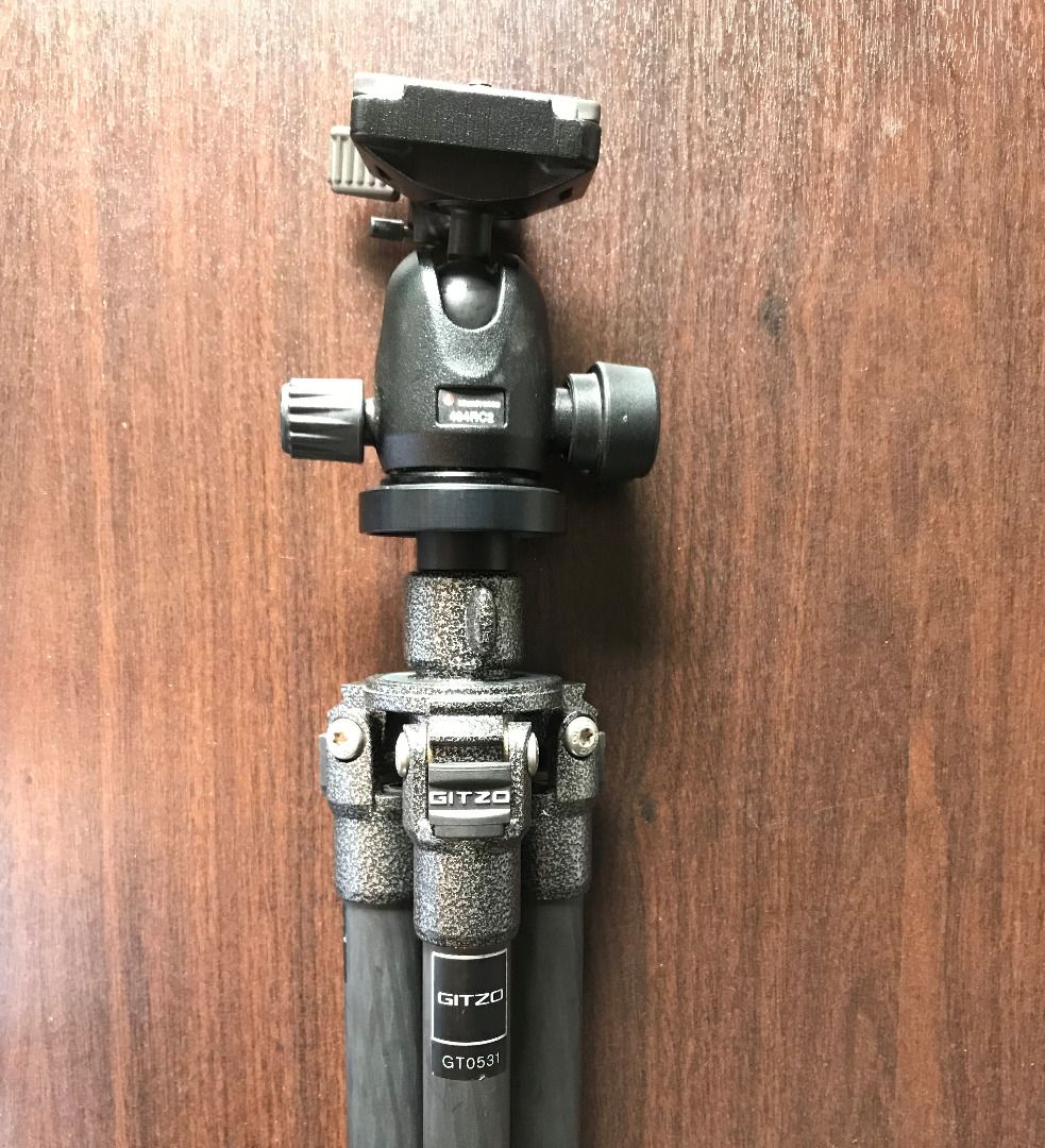 Gitzo GT0531 6X Carbon Fiber Tripod with Manfrotto Ball Head